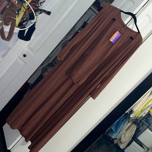 COPY - NWT bodycon dress with cardigan set